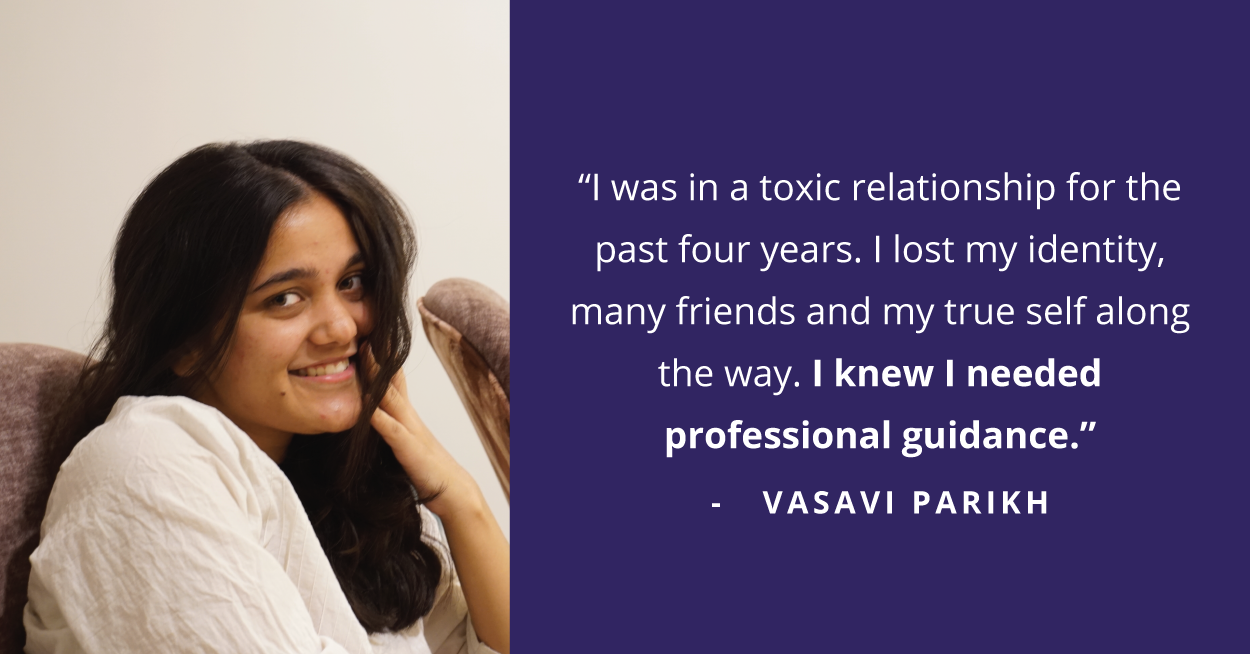 Vasavi’s Reflections After Breaking Free From a Toxic Relationship