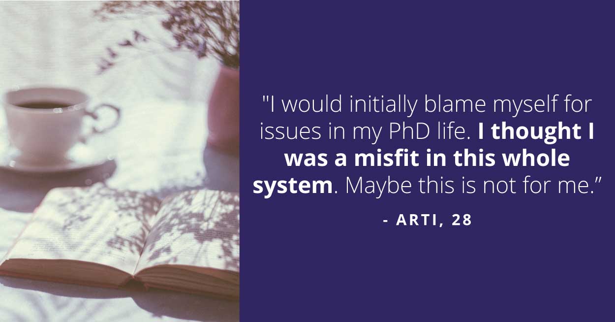 Right from childhood, Arti didn’t share a great equation with her father, and with her parents not staying together, she often wondered if her family issues were the root cause for any of her chaotic circumstances.