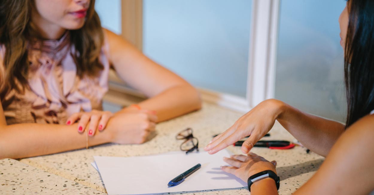 Through their sessions, they discussed how the stress of college could be affecting her.