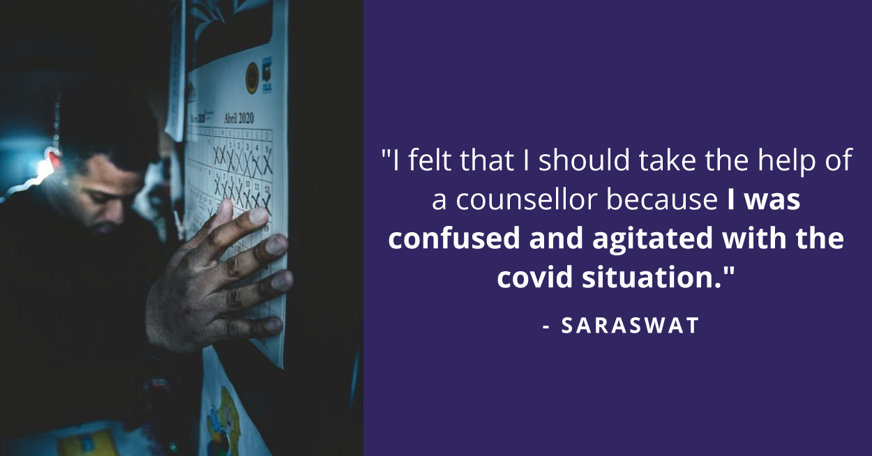 Saraswat's warrior story on finding his calm through therapy