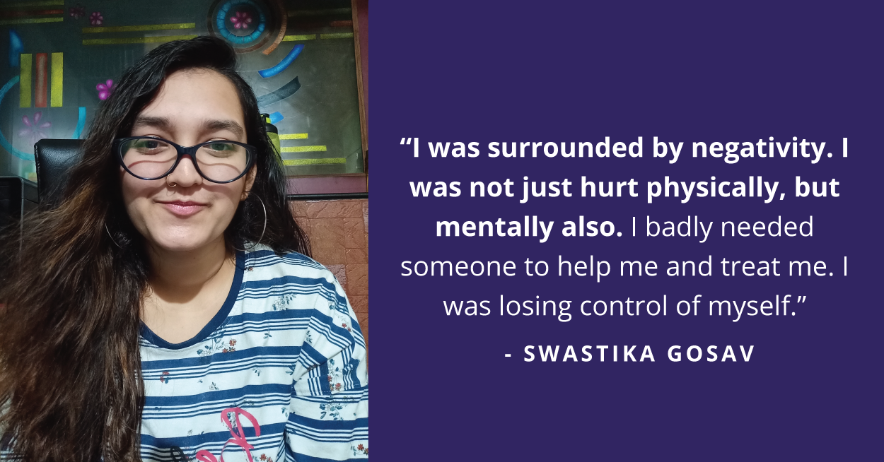 Swastika's story on dealing with negativity and finding positivity during the pandemic