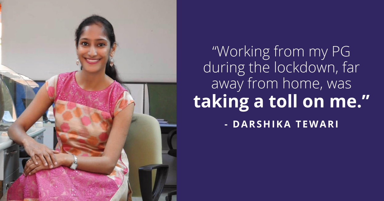 Darshika's story on handling lockdown like a pro!