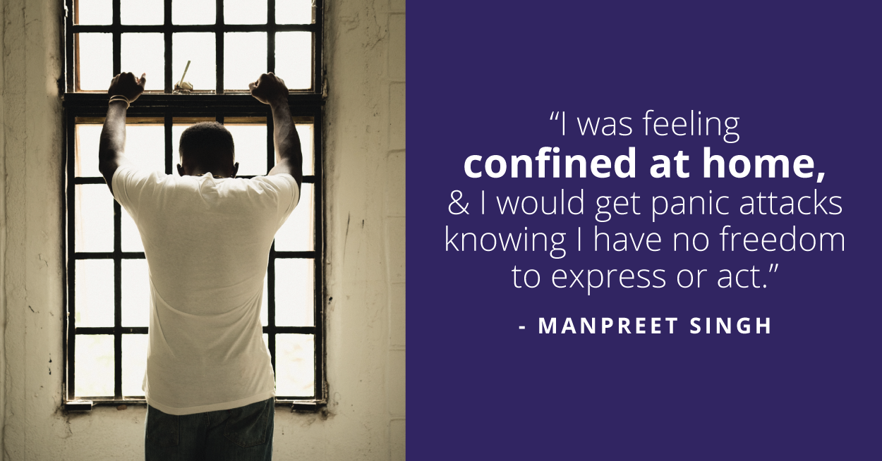 Manpreet's journey of identifying his triggers and learned how to tackle them through counseling.