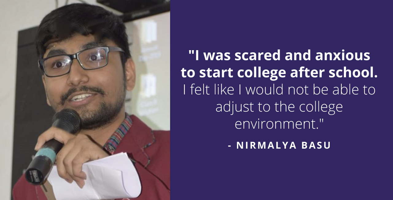 How Nirmalya fought against all the odds and built confidence through courage to beat academic stress.