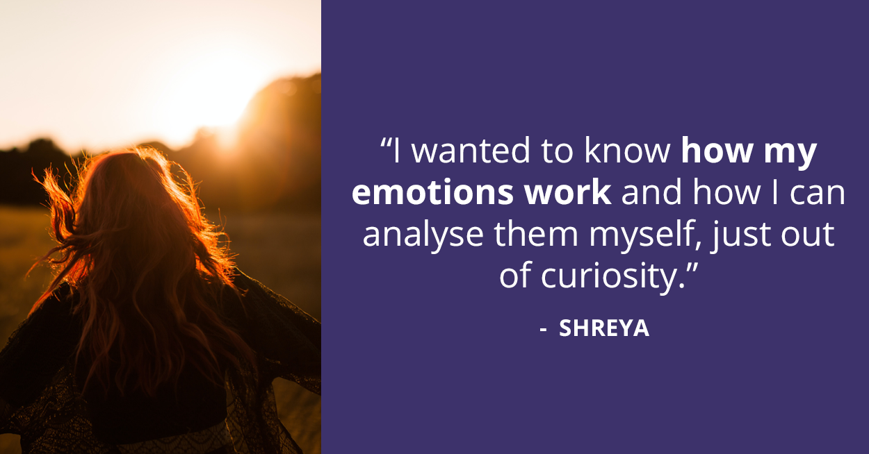 Curiosity Never Fails to Disappoint Us. Shreya Unveiled Something New with Counselling Too. 