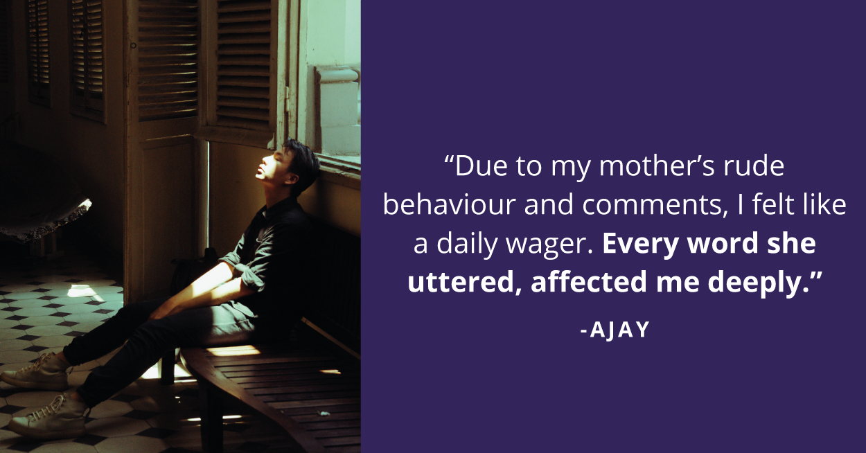 How Ajay Resurrected His Relationship With His Mother Through Counseling