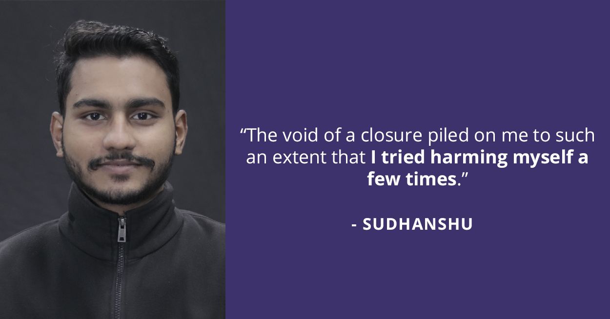 21-year-old Sudhanshu was born and brought up in Nagpur by his grandparents.