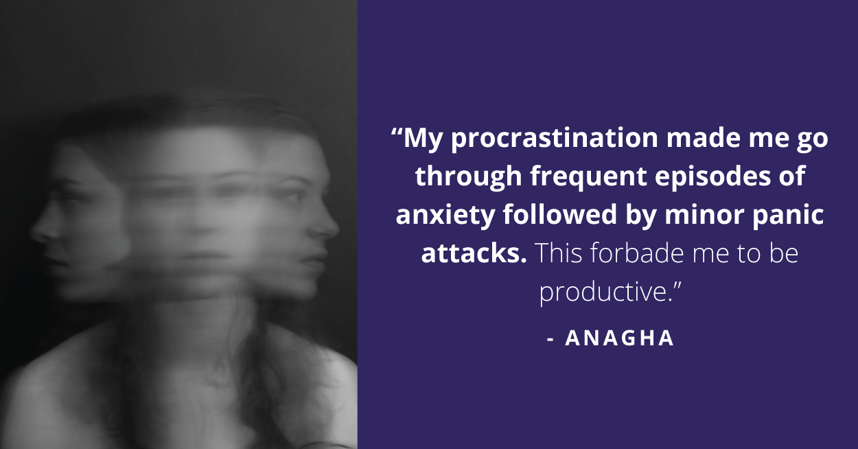 Turning Back at Procrastination - Anagha’s Inspiring Journey