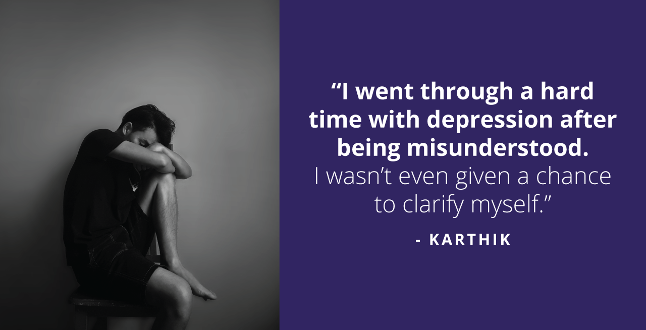 Karthik Converts His Depression Into Strength Through Therapy