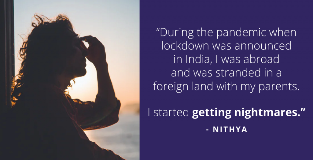 Nithya Fought Lockdown Blues in a Foreign Land With Therapy