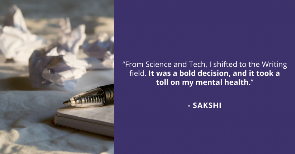Confronting Her Fears and Anxiety Around Career Through Therapy: This is Sakshi’s Story