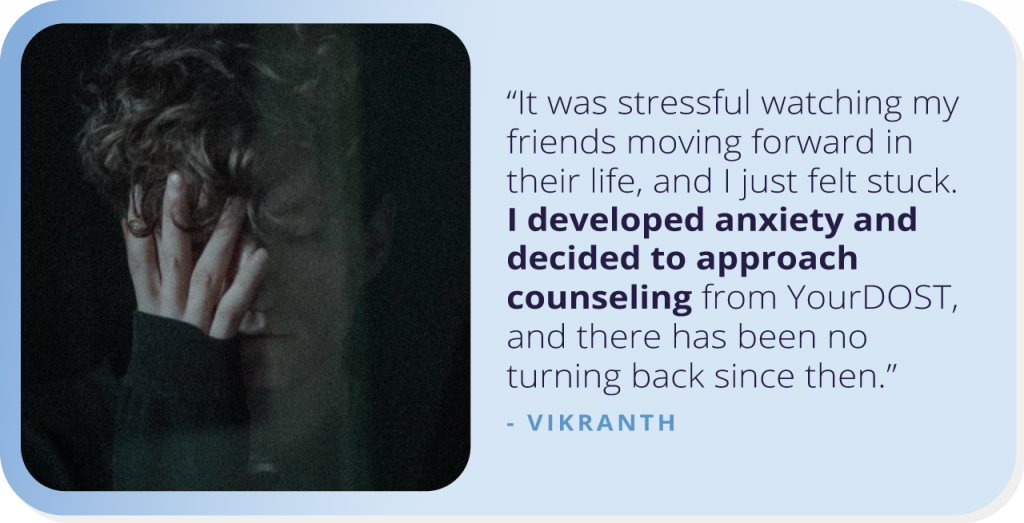 Vikranth’s Brave Story Of How He Handled Academic Pressure By Turning Towards Therapy.