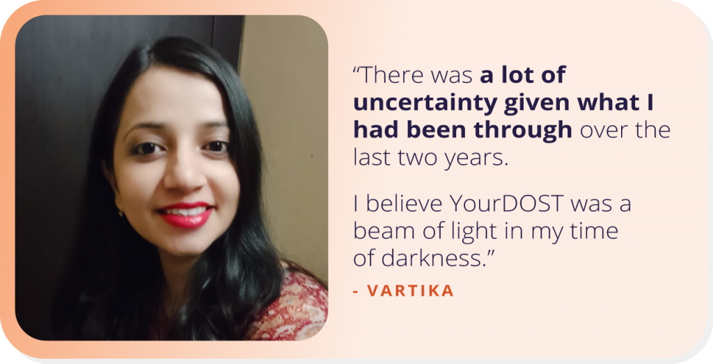 Battling with Overthinking and Anxiety: This is Vartika’s Story.