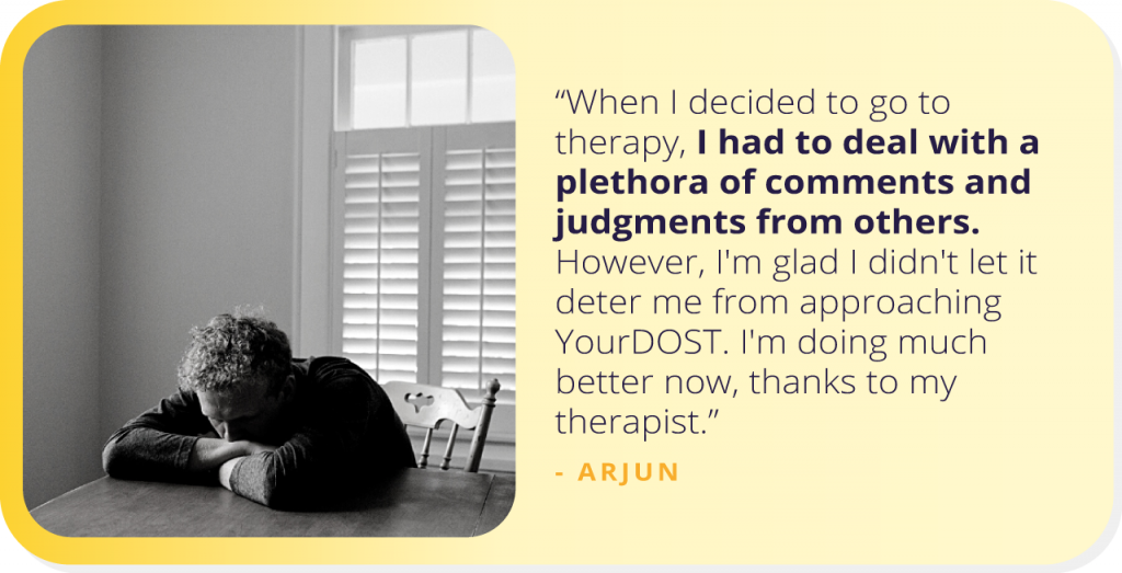 This Is How Arjun Worked Through His Trauma And Emerged From It Through Therapy.