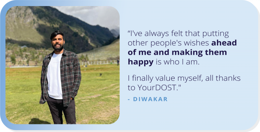 Diwakar’s Journey Of Curbing Submission And Self-Esteem Issues And Discovering His True Self