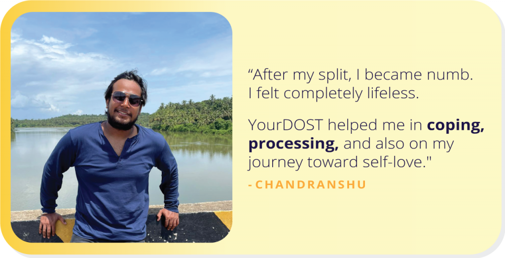 Chandranshu’s Inspiring Story Of Overcoming A Painful Breakup And Finding Himself.