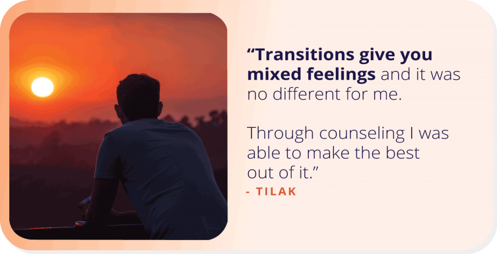 Tilak’s Story of How He Managed To Flap His Wings Past His Overthinking Patterns Through Therapy.