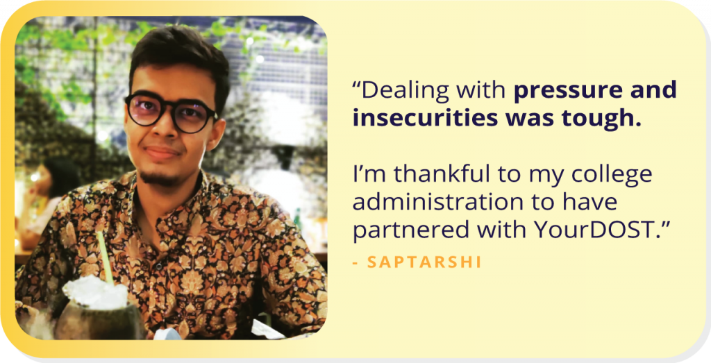 Conquering Insecurity: Saptarshi’s Journey To Self-Confidence Through Counseling.