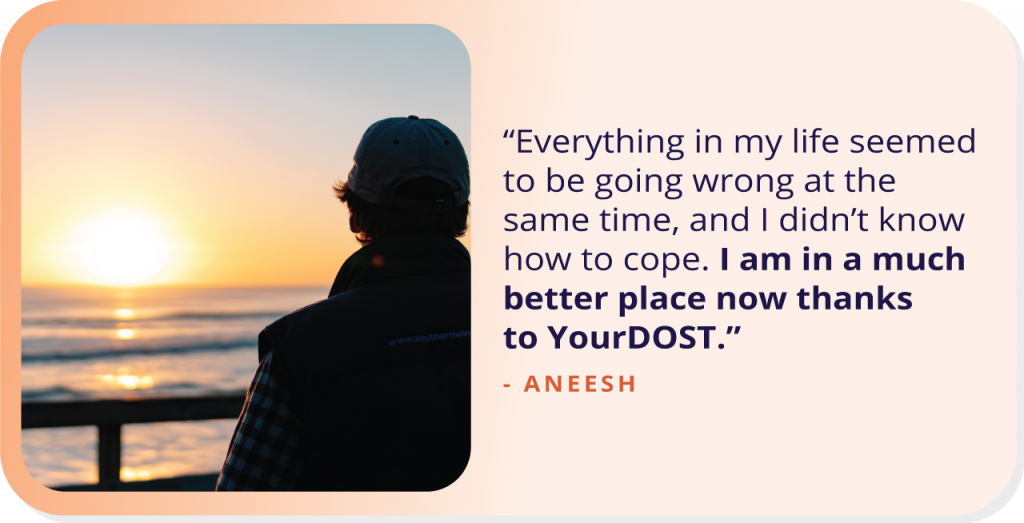 This is How Aneesh Steered His Life In The Right Direction Through Counseling.
