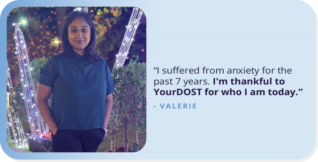 Overcoming Anxiety and Embracing Self-Care- This is Valerie’s Story of Healing with Counseling.
