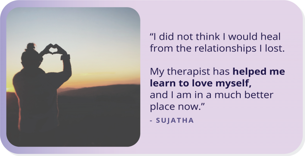 Here’s How Sujatha Rewrote Her Chapter Of Growth Through Therapy.