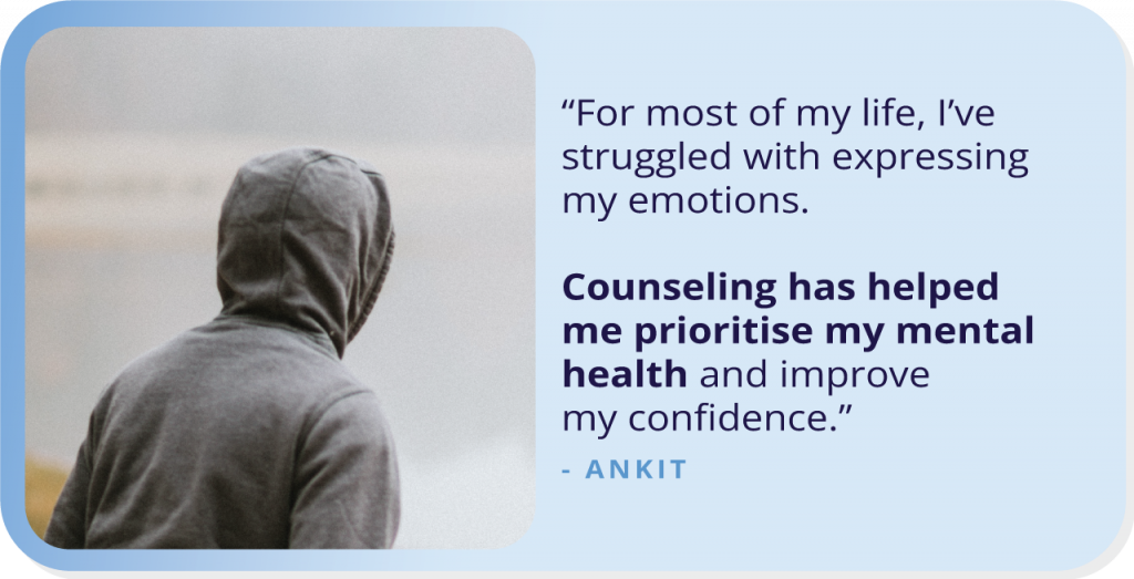Ankit’s Inspiring Tale Of Growth And Discovering His Full Potential Through Therapy.