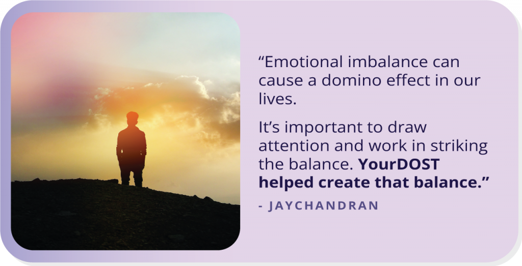 Rising Above Adversity: Jaychandran’s Inspiring Transformation With Counseling