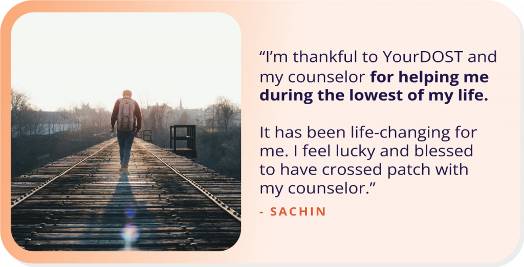 Building Resilience: Sachin’s Journey Through Heartbreak and Healing with YourDOST