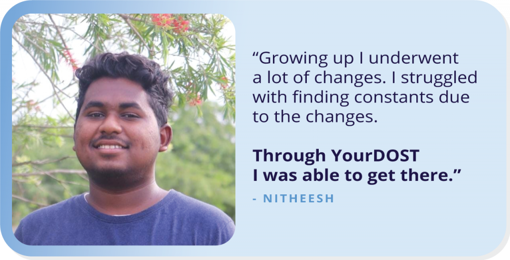 Empowering Echoes: Nitheesh’s Transformative Tale Through YourDOST Counseling