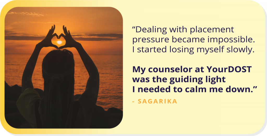Sagarika’s Courageous Counseling Expedition Through Placement Pressure.