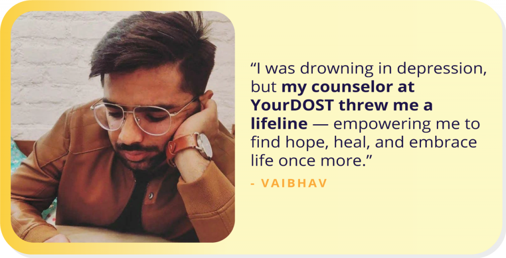 Vaibhav’s Journey From Darkness to Light with Therapy.