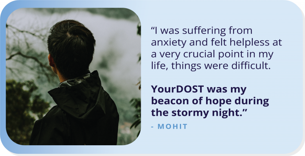Mohit’s Story of Untangling The Strings of Life With Therapy.
