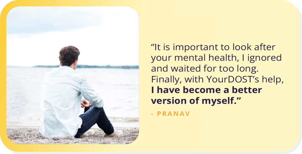 Battling Shadows: Pranav’s Story of Overcoming Mental Health Struggles With Therapy