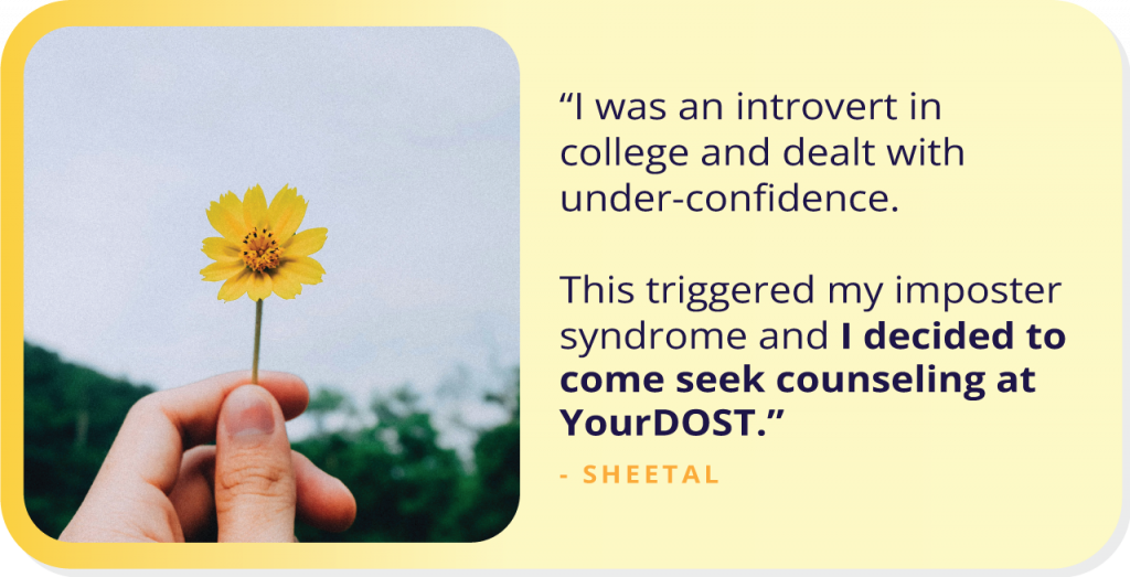 Sheetal’s Journey of Self-Discovery and Healing at IIT Delhi with YourDOST.