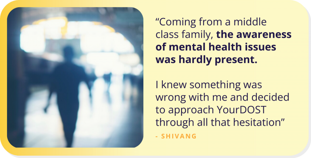 Shivang’s Journey to Emotional Freedom: Overcoming Trauma with YourDOST.
