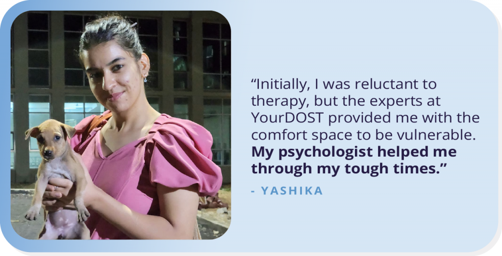 Yashika’s Triumph: Navigating Resilience with YourDOST Counseling