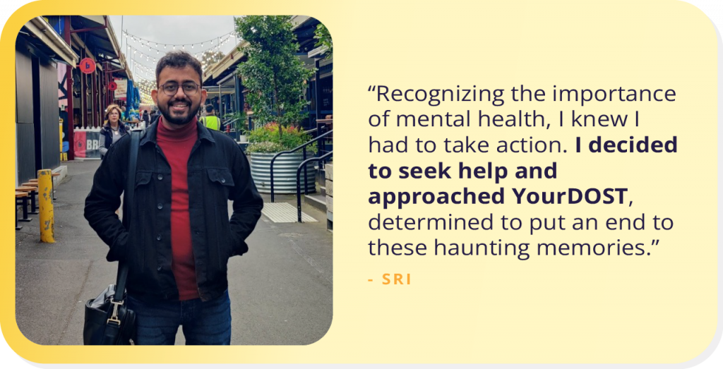 Sri’s Journey to Emotional Mastery: Finding Balance and Growth with YourDOST