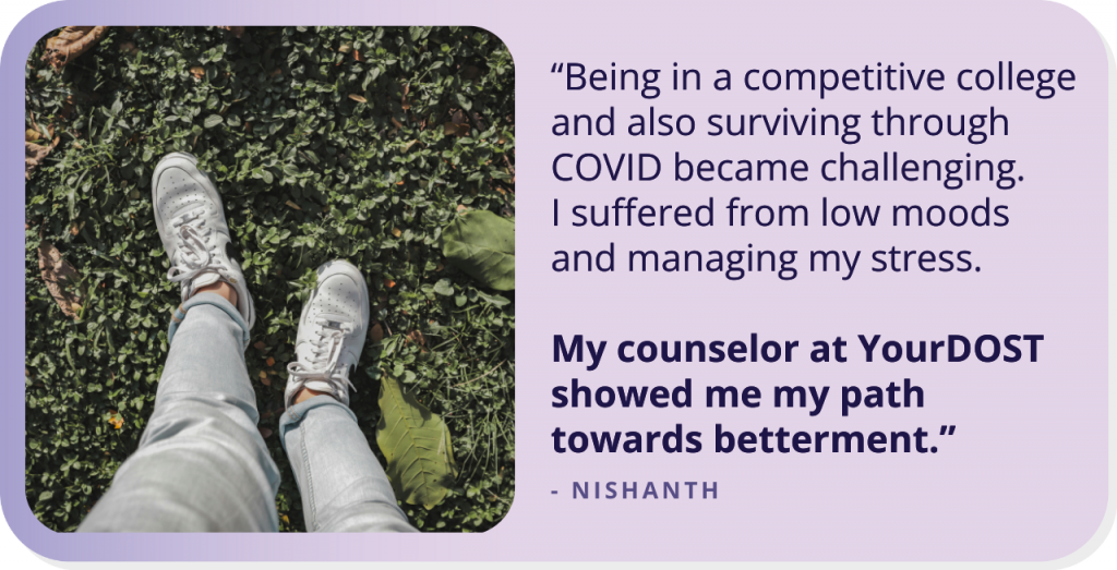 Navigating Through College And COVID: This Is Nishanth’s Story