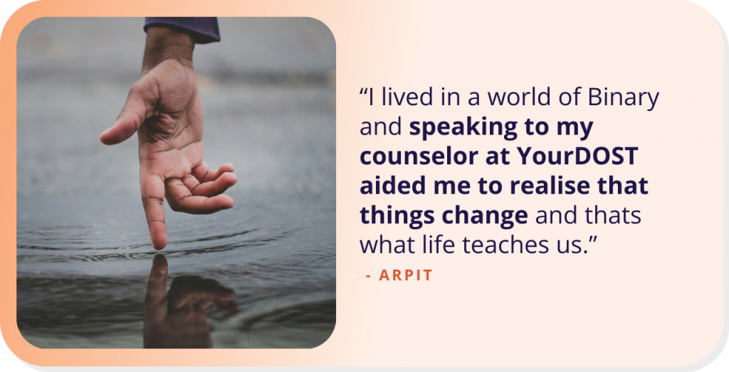 Transforming Lives Through Counseling: Arpit’s Journey to Emotional Wellness