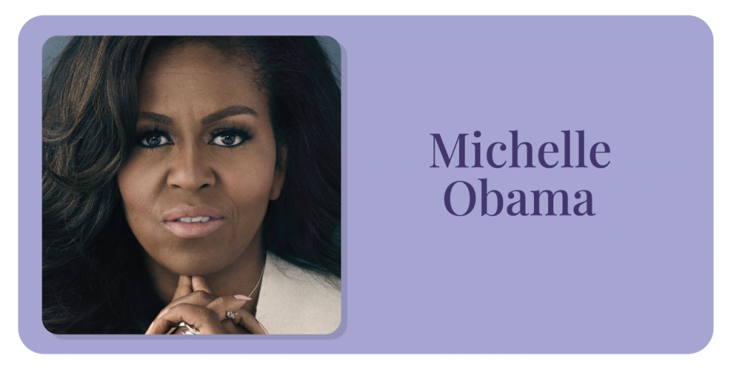 MICHELLE OBAMA – Not just a President’s wife
