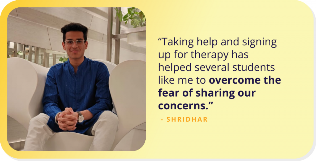 Conquering The Battle of Self-Improvement Through Counseling: Shridhar’s Story of Ultimate Strength
