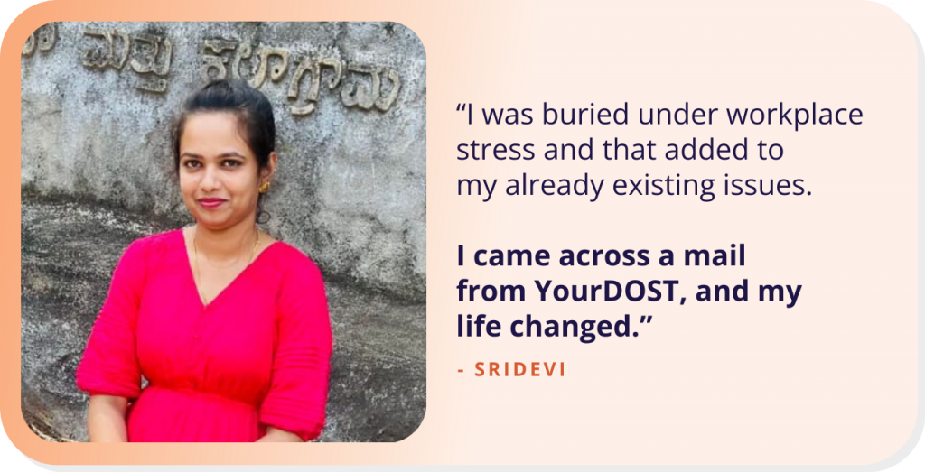 Sridevi Takes Control Of Her Workplace Stress Like A Boss Lady Through Therapy