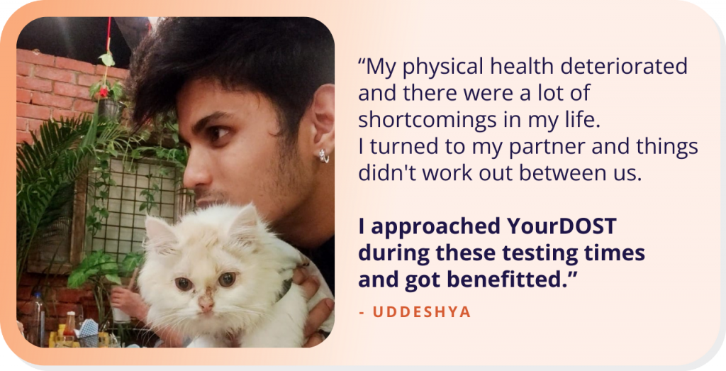 Here Is Uddeshya’s Story Of Overcoming A Breakup And Moving Towards Positivity