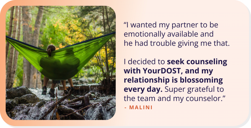 Harmonising Hearts: Malini’s Journey to Emotional Reconciliation