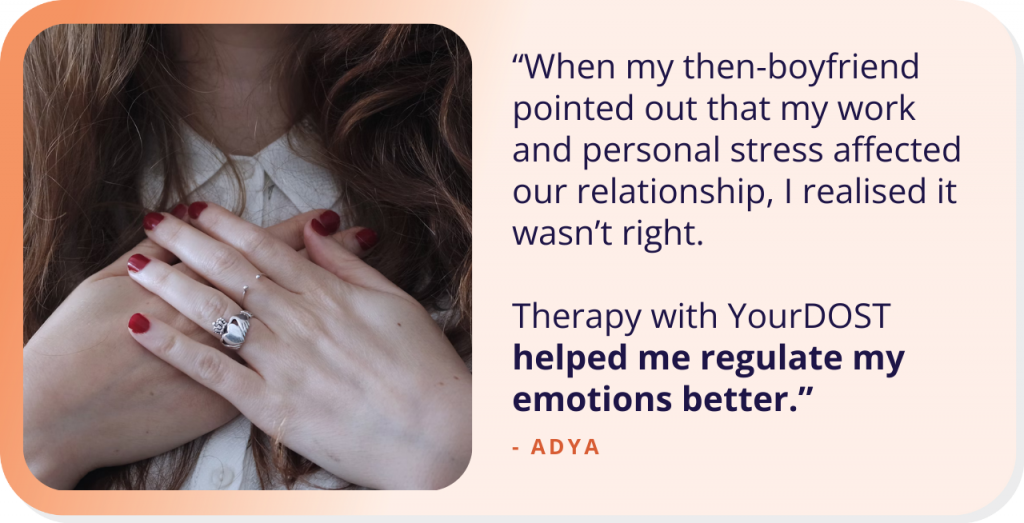 The Story of Adya’s Life of Determination and Self-Worth With Counseling
