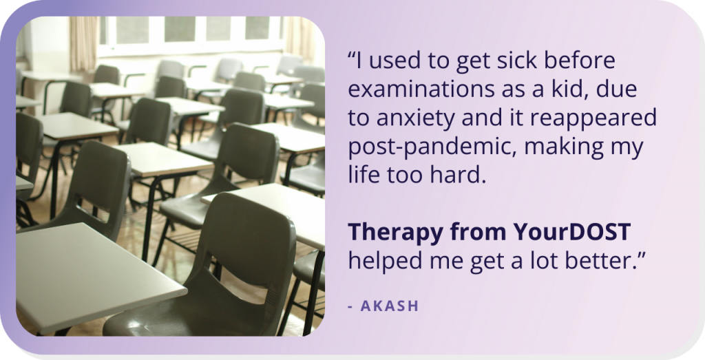 Lowering the Anchor of Therapy and Helping Akash Sail Through The Storm