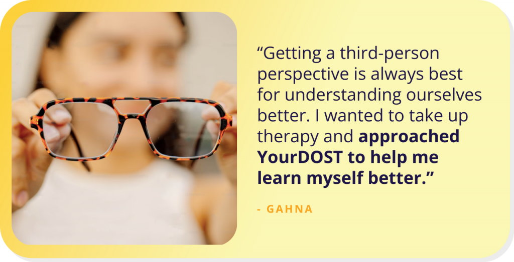 A Glance In The Mirror to Discover The Inner Soul – Gahna’s Story of Self-Discovery