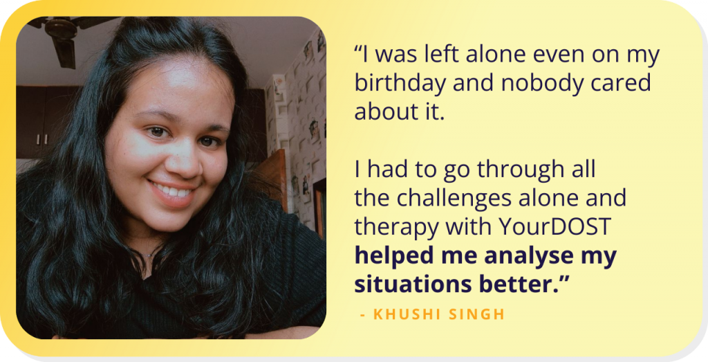 Khushi’s Journey of Moving On From Challenges of Life with Therapy