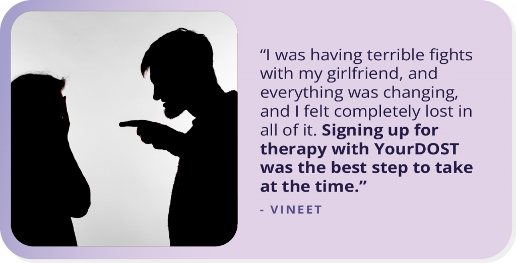 Journey Towards The Ray of Light in The Darkest Night – Vineet’s Story of Healing with Therapy
