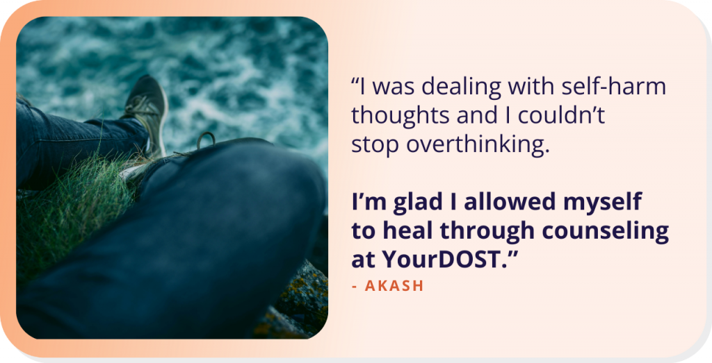 Akash’s Story Of How He Found His Voice Of Self-Love Through Counseling